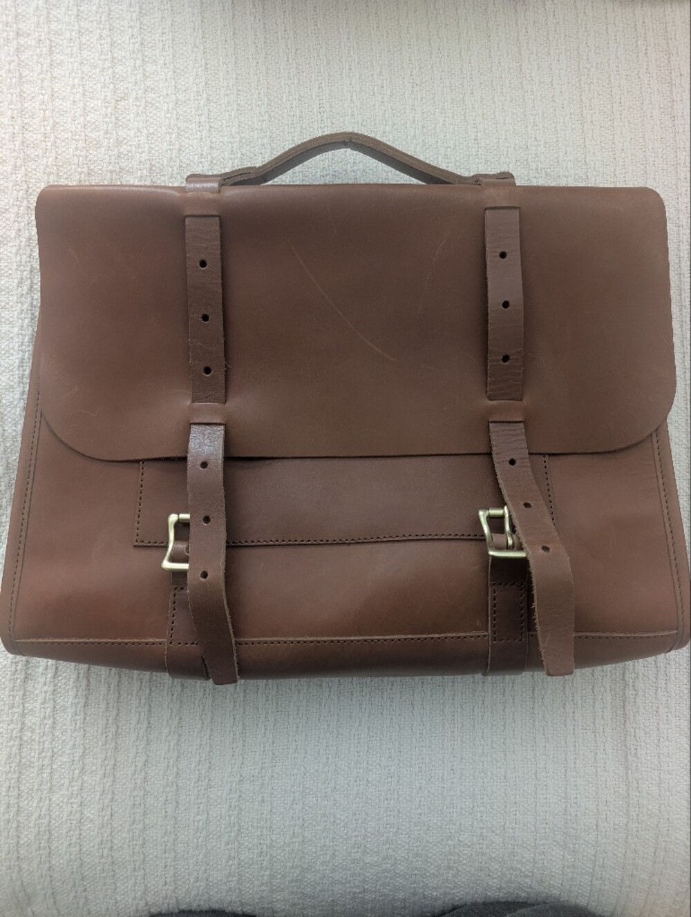 WP Standard - Leather Men's Briefcase Bag